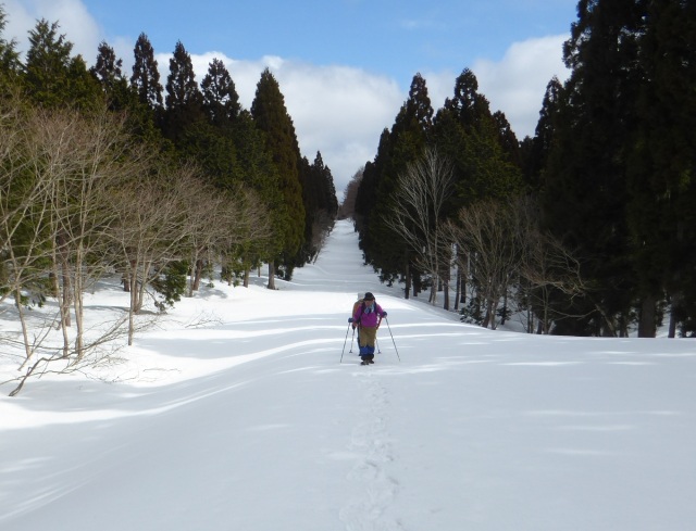 スノーシューでめざせ！瀞川山